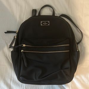 Kate Spade black backpack